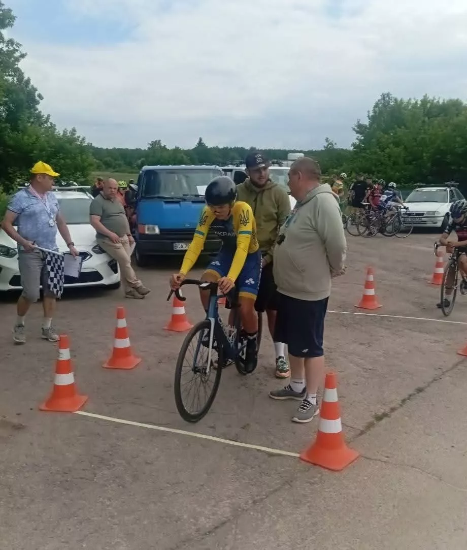 Абсолютне чемпіонство України — у малинського велосипедиста