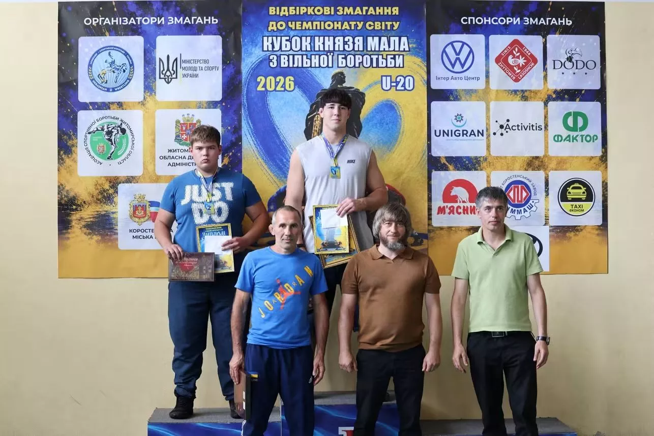 Борці Малинської ДЮСШ привезли дві медалі з всеукраїнського турніру в Коростені