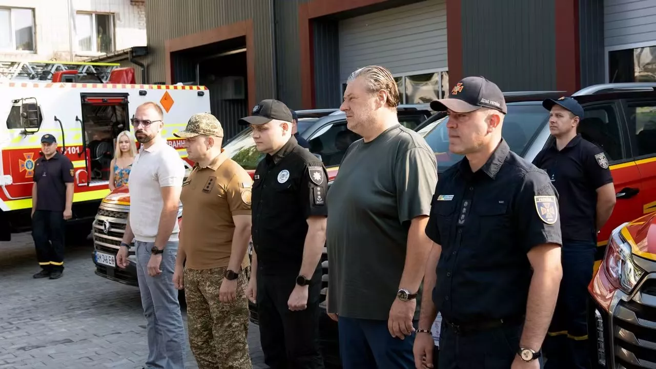 Рятувальники Житомирщини отримали 15 одиниць нової спецтехніки