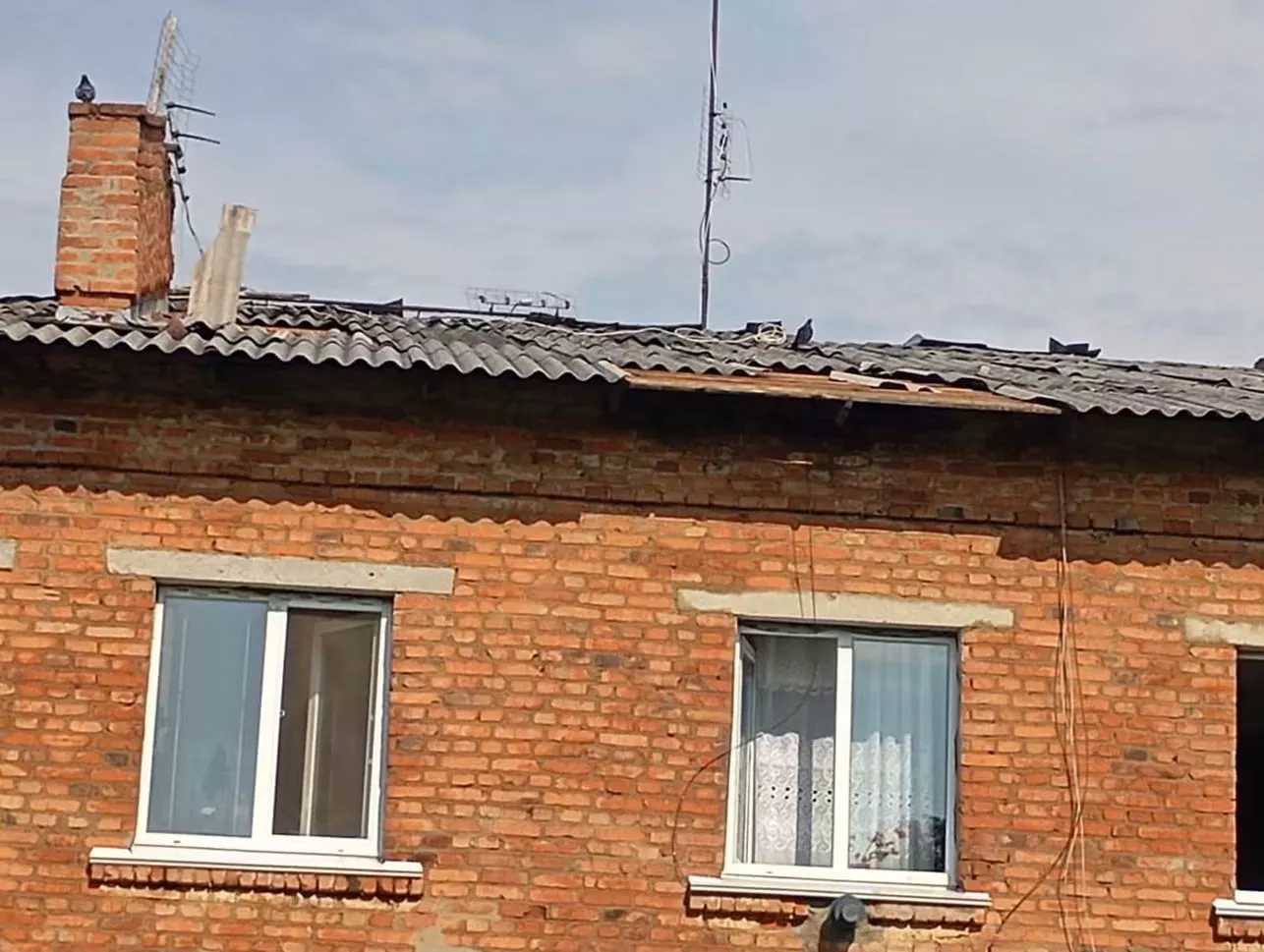 Негода в Малині: сильний вітер пошкодив будинки, повалив дерева та обірвав електромережі