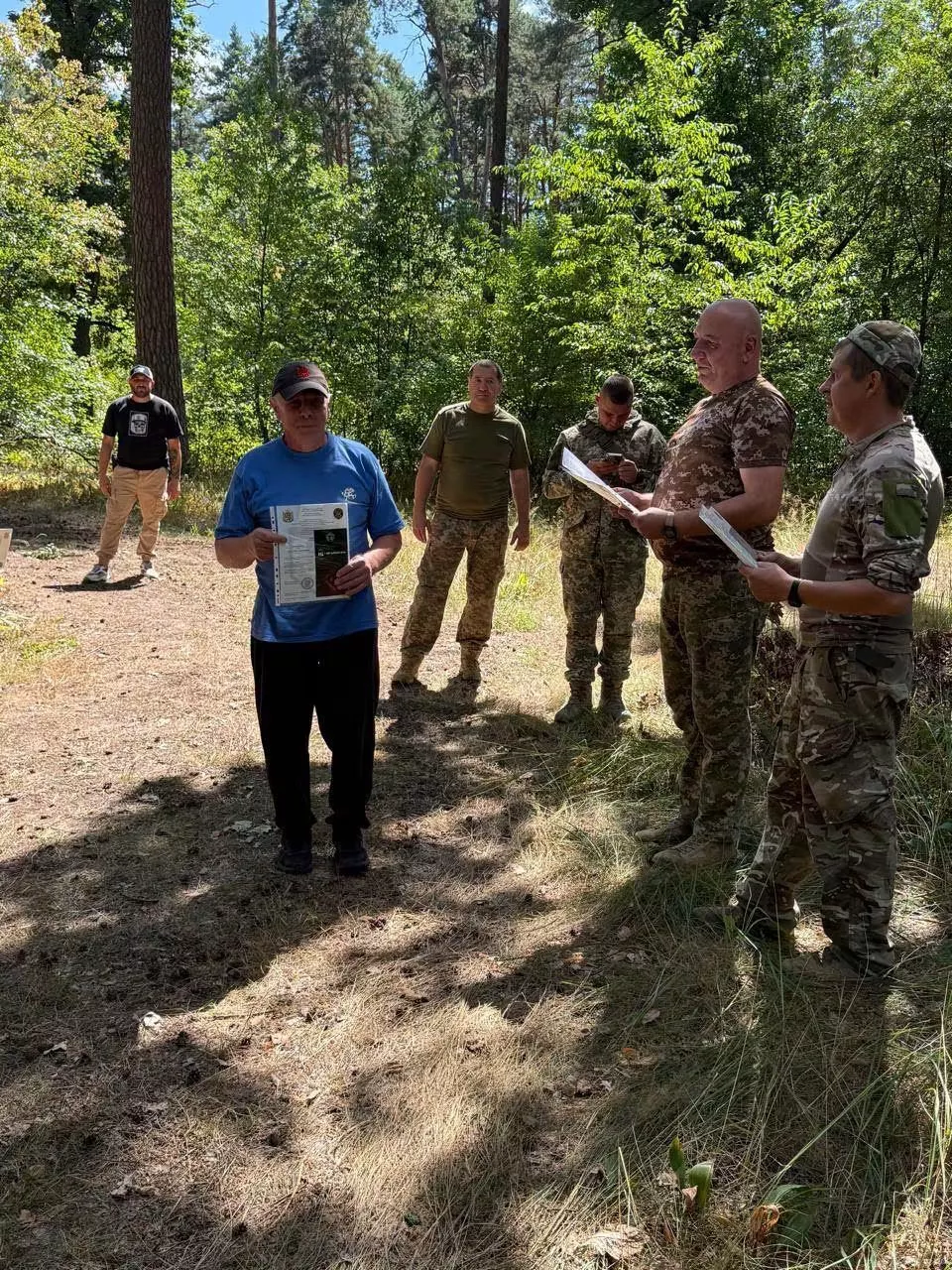 У Чоповицькій громаді завершили 48-годинний курс підготовки населення до національного спротиву