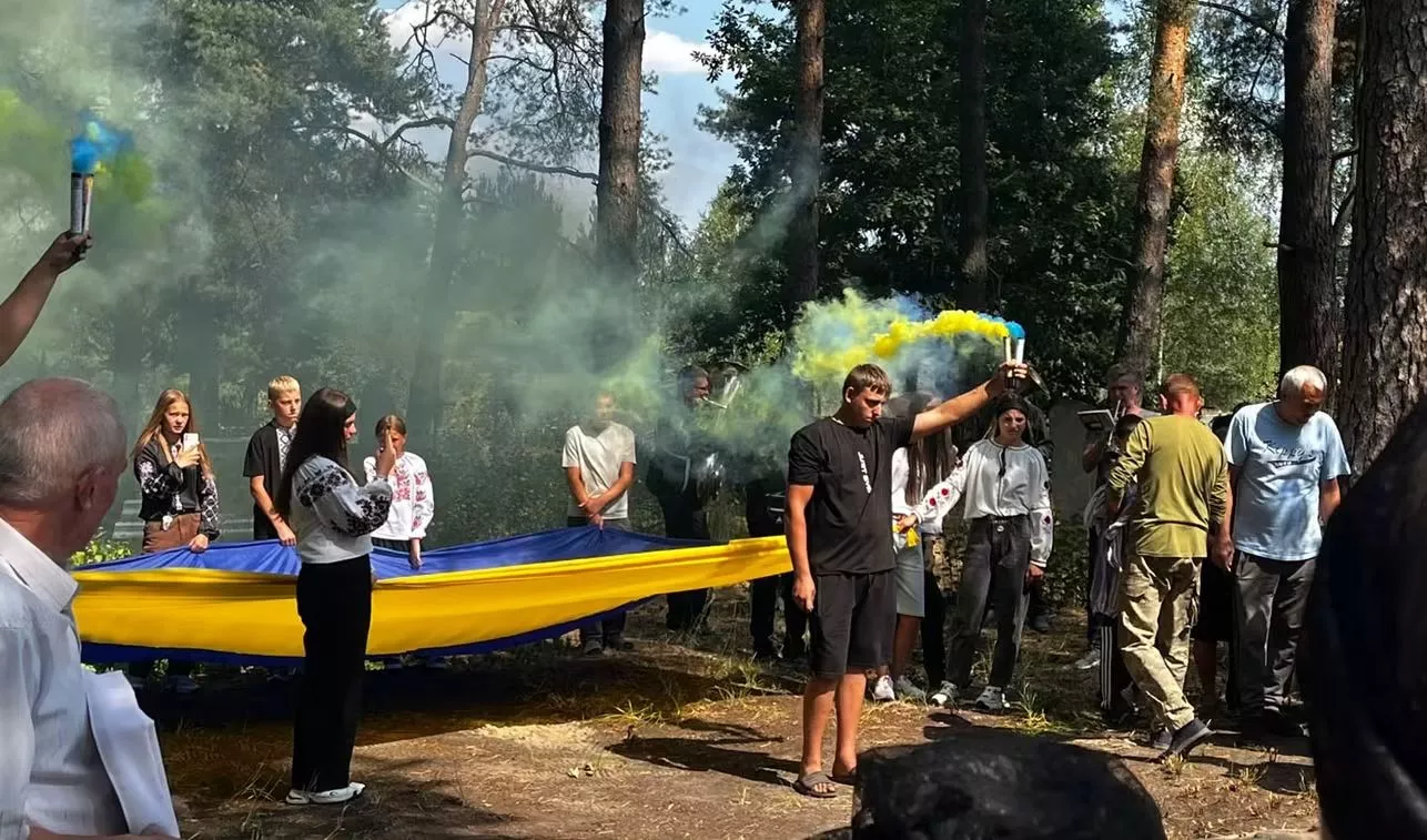На Житомирщині попрощалися із загиблим прикордонником Миколою Дідухом