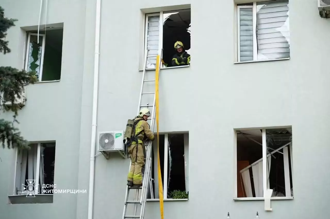Іван Вигівський: у Житомирі під час атаки загинули двоє поліцейських, понад 40 людей постраждали