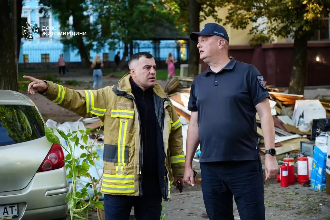 Житомир 20 серпня знову атакували «Бандеролі»: у місті пролунали вибухи
