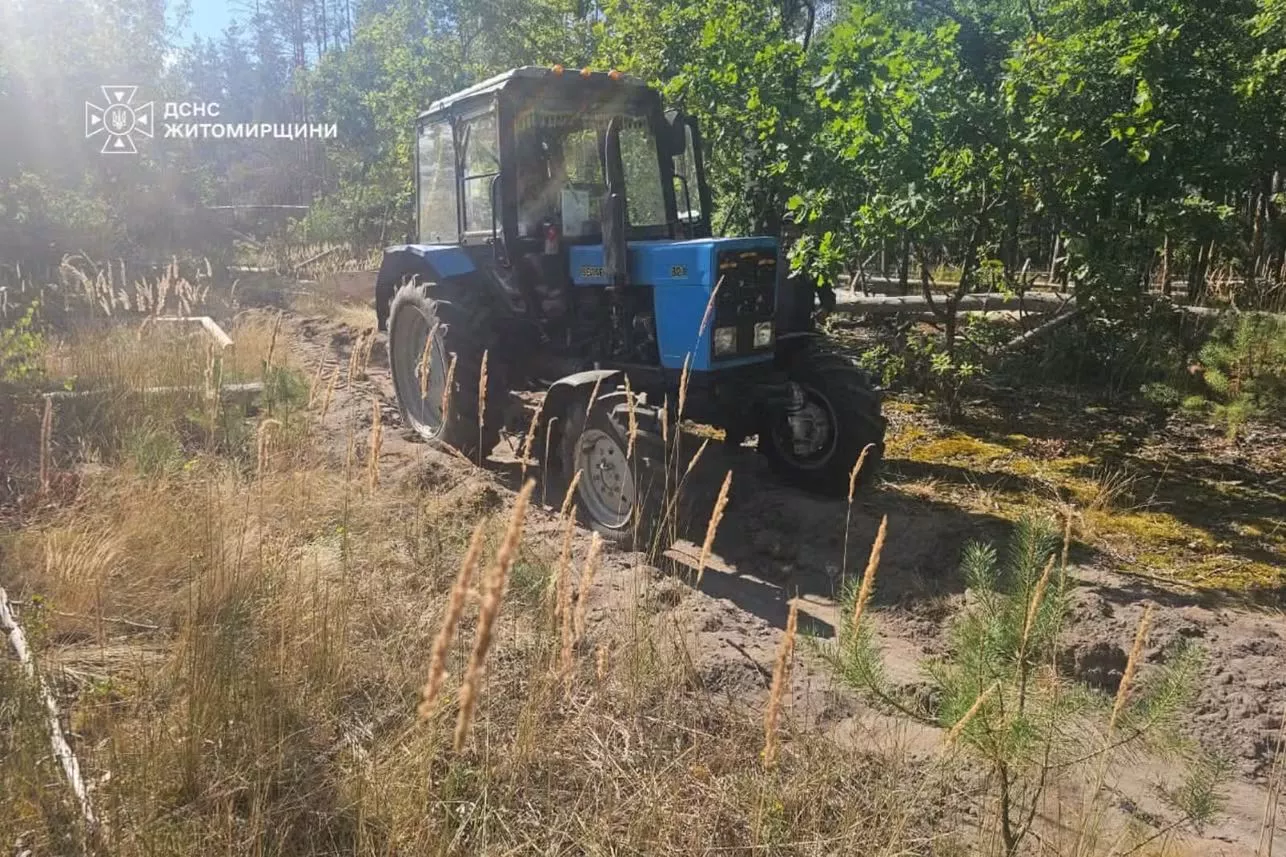 Пожежа у радіаційній зоні: на Коростенщині горять 59 га лісу