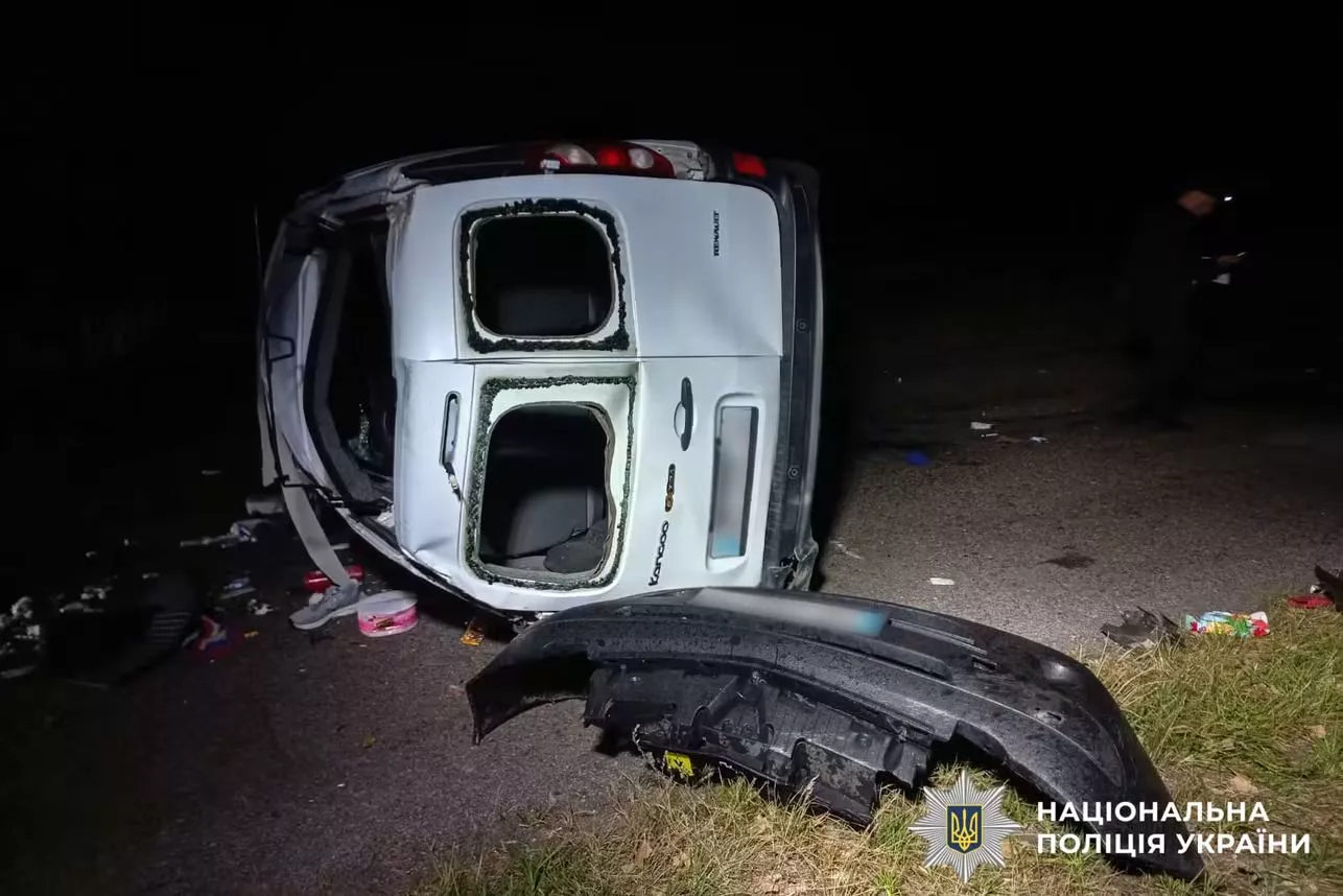 Смертельна ДТП на Рівненщині: загинув 22-річний пасажир, двоє людей травмувалися
