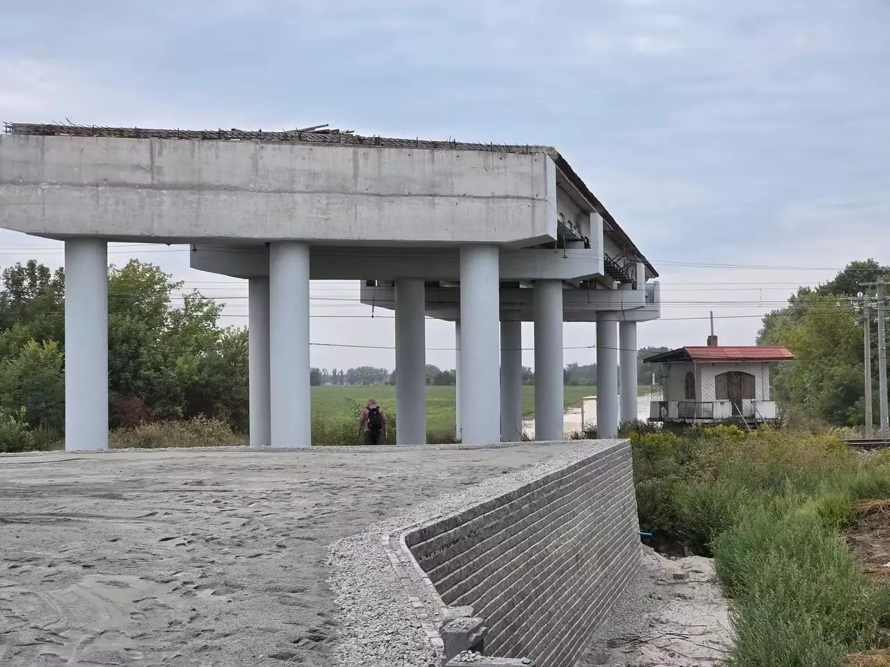 На Житомирщині ремонтують міст через річку Ібр на трасі Н-03