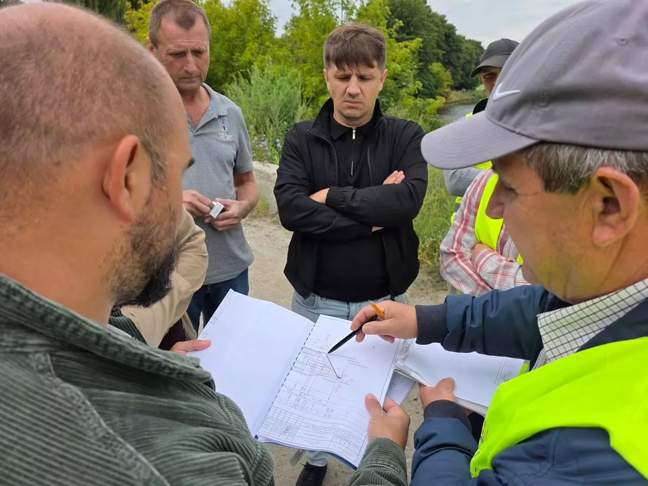 На Житомирщині ремонтують міст через річку Ібр на трасі Н-03