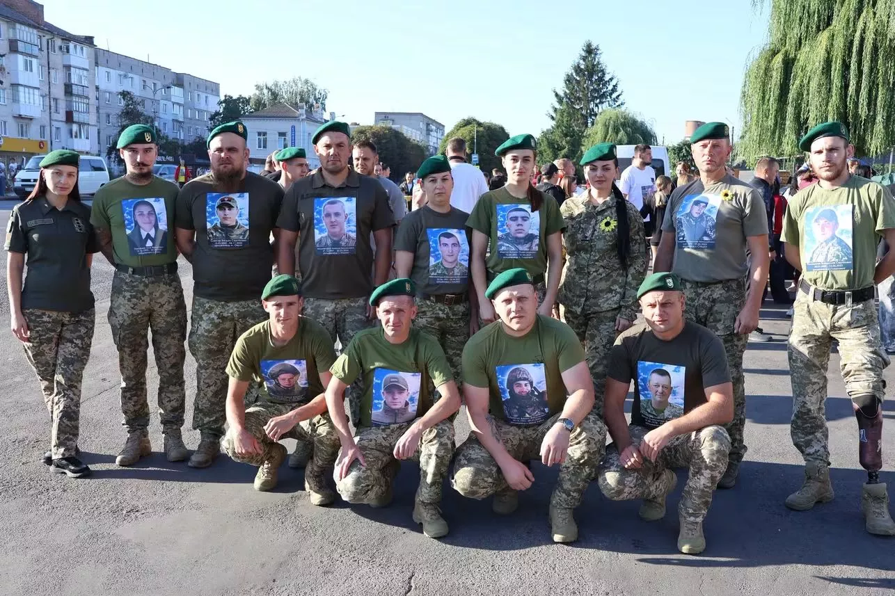 В Овручі вшанували пам’ять полеглих Захисників: 123 учасники пробігли за Героїв