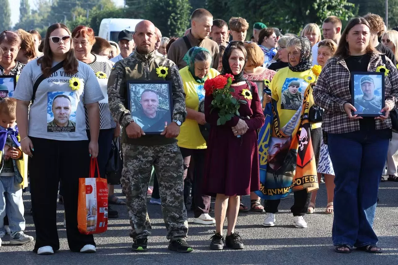 В Овручі вшанували пам’ять полеглих Захисників: 123 учасники пробігли за Героїв