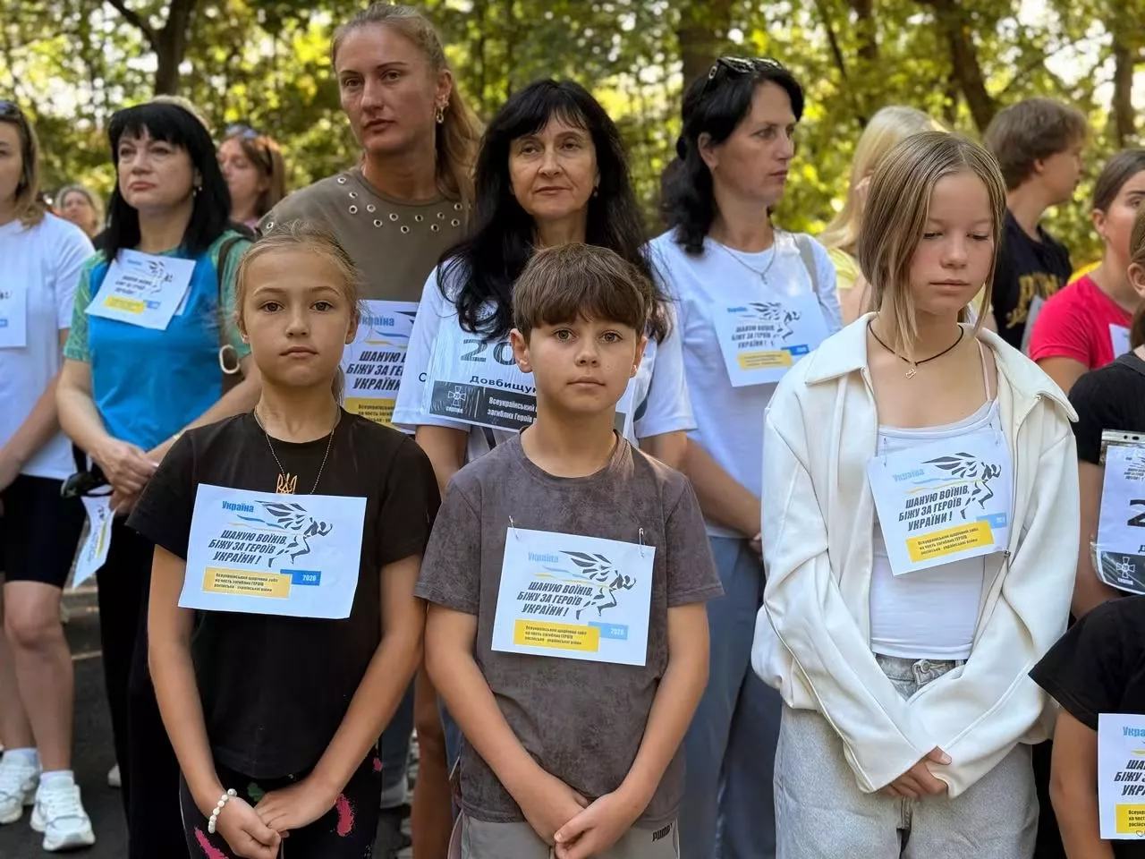 У Коростишеві понад 500 людей бігли за полеглих Героїв