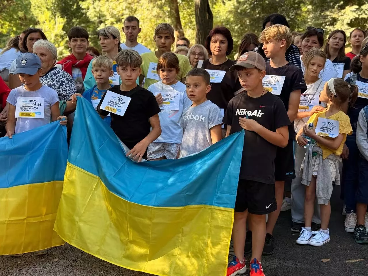 У Коростишеві понад 500 людей бігли за полеглих Героїв