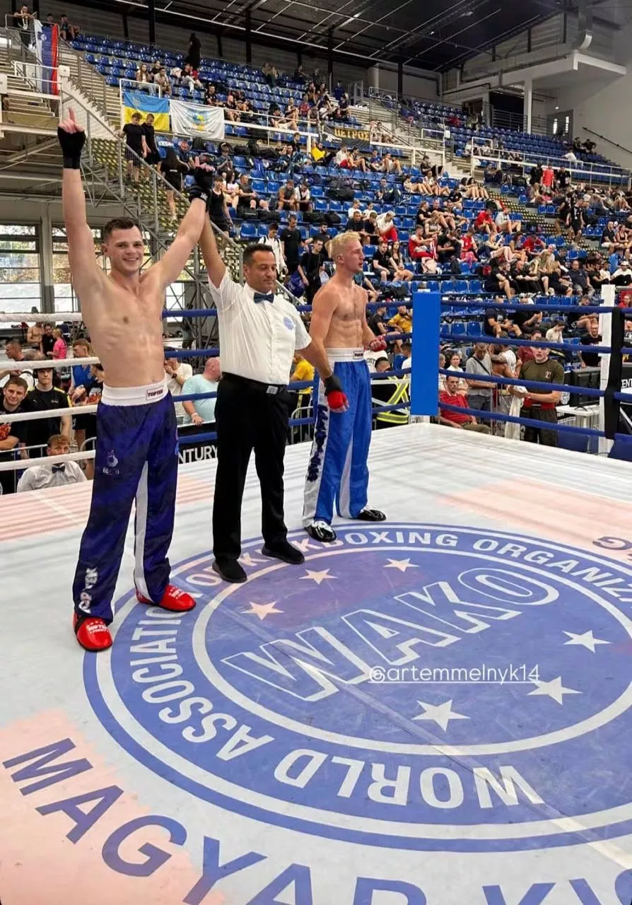 Житомирянин Артем Мельник здобув золото Кубка світу WAKO
