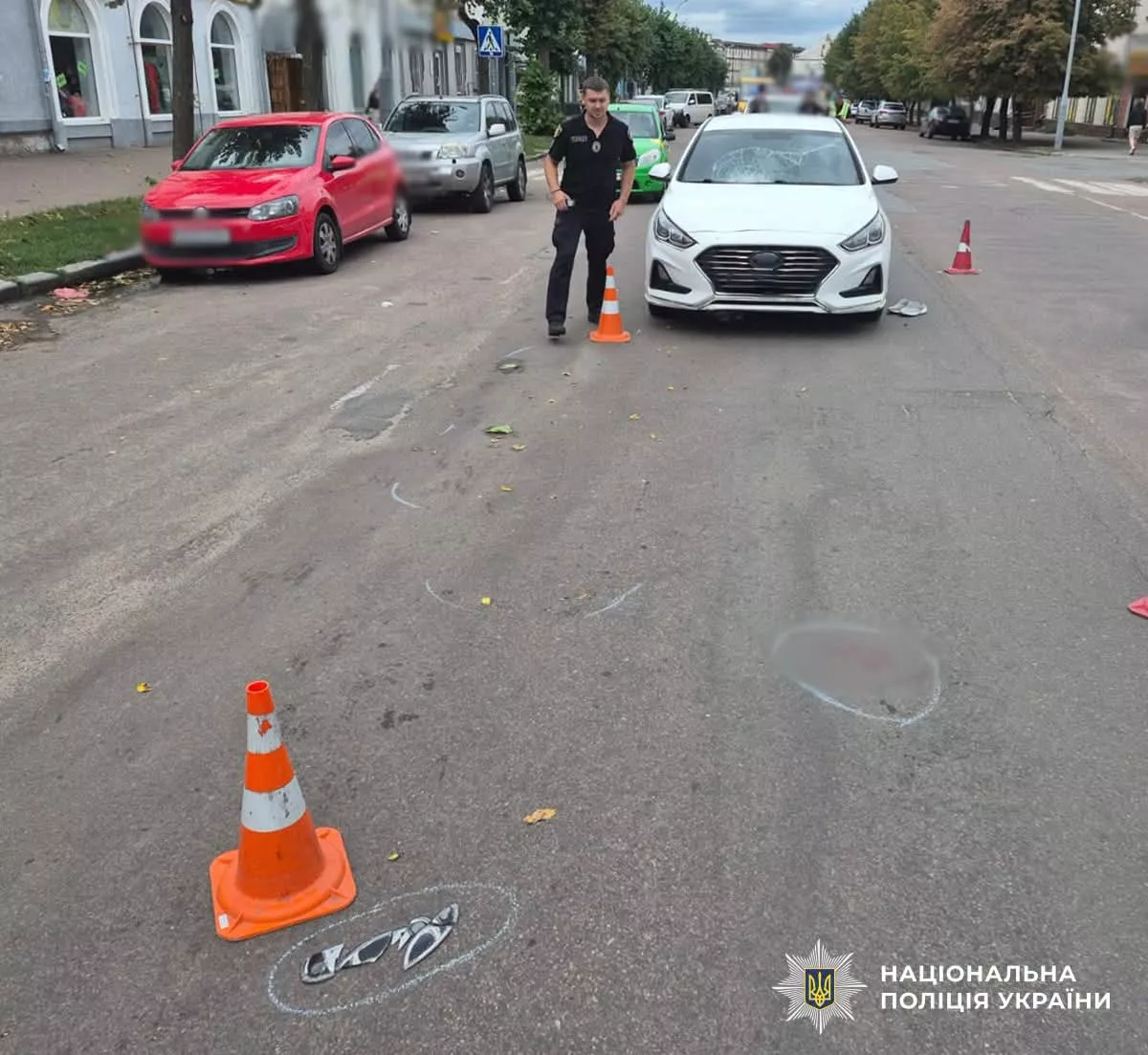 У Бердичеві 18-річний водій на Hyundai збив пенсіонера на «зебрі»: потерпілий у реанімації