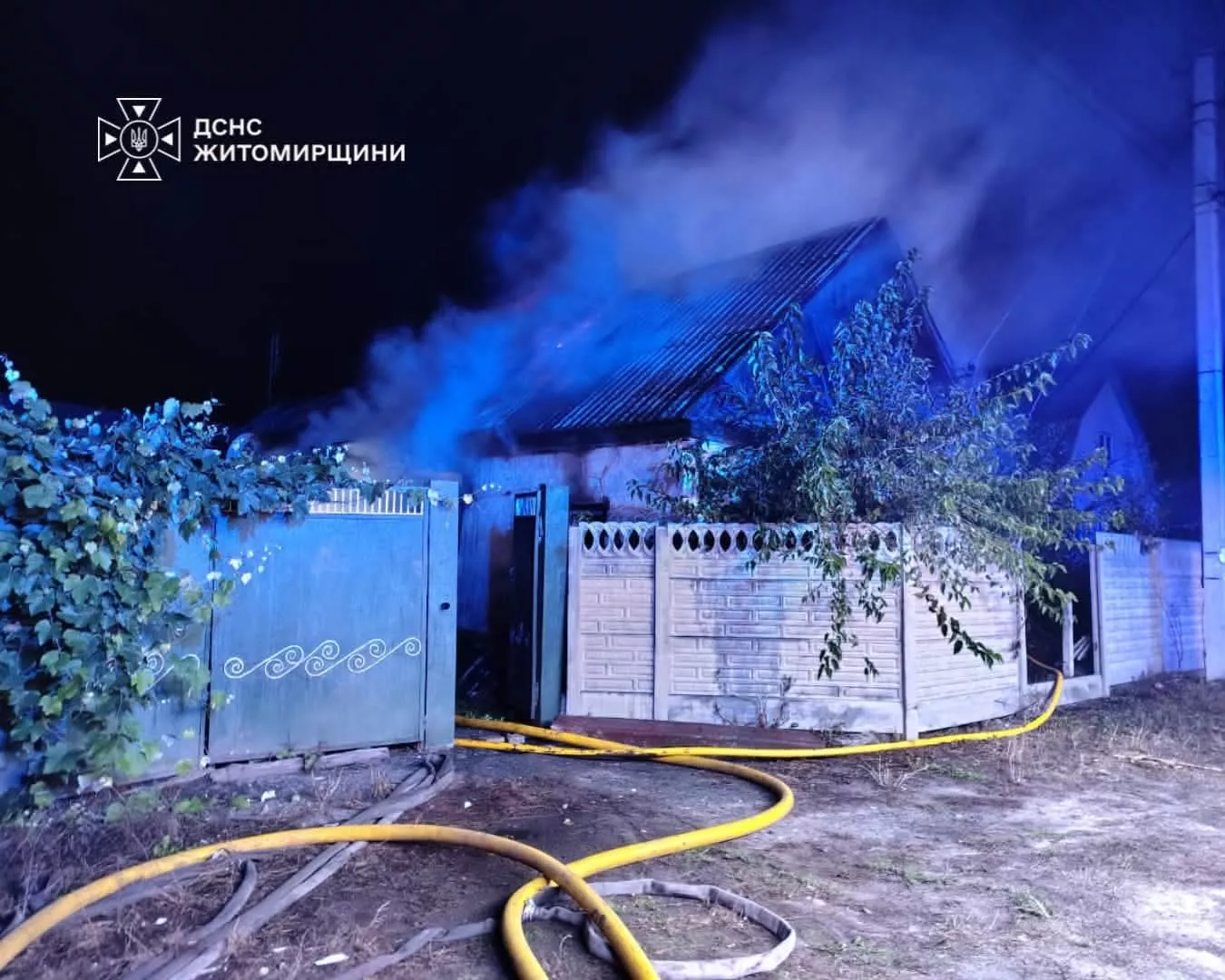 У Вишевичах під час пожежі в будинку загинув 54-річний чоловік