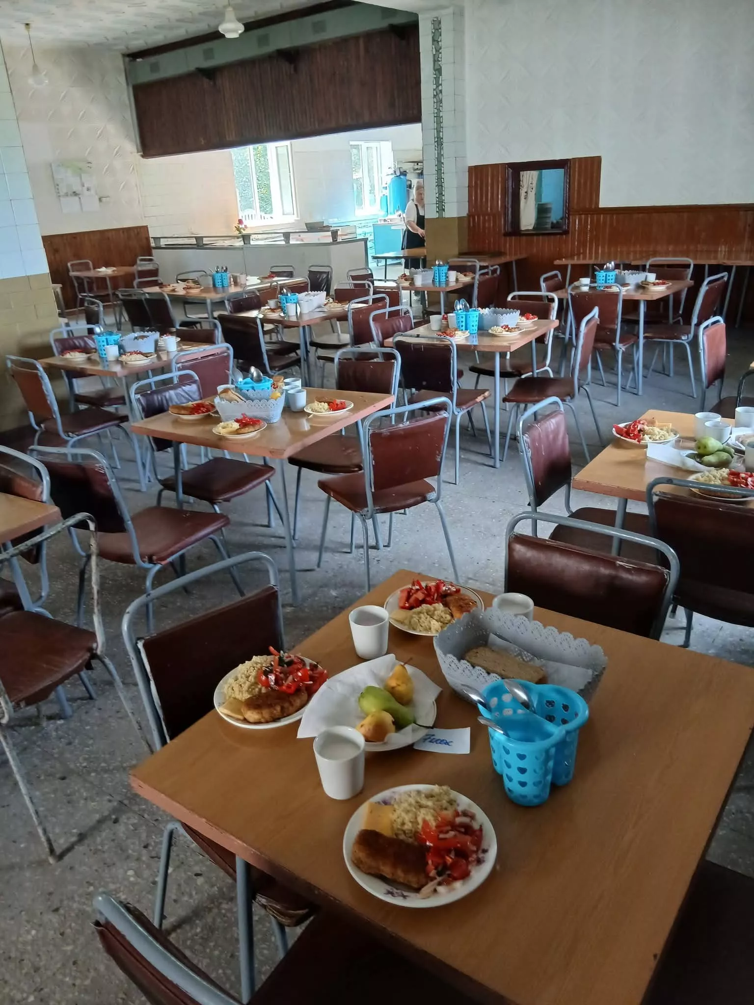 У Гранітненському ліцеї показали, чим годують школярів