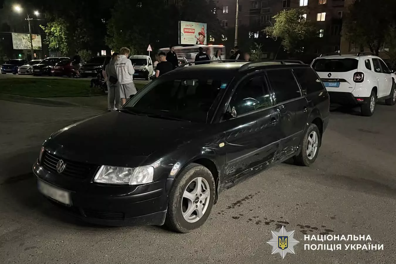На Рівненщині 14-річний мотоцикліст без прав потрапив у ДТП під час обгону