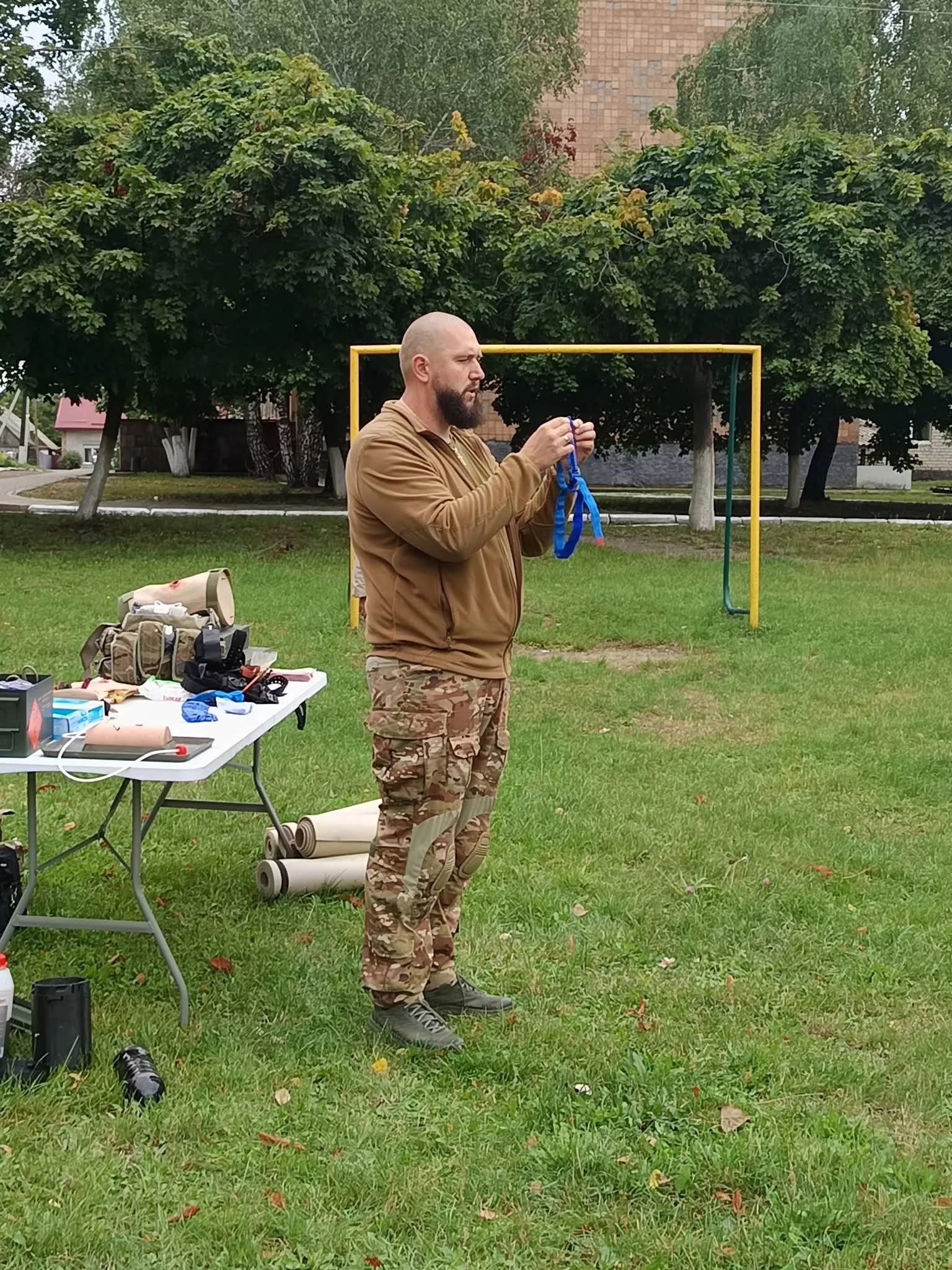 У Малинському профліцеї молодь навчалася надавати домедичну допомогу