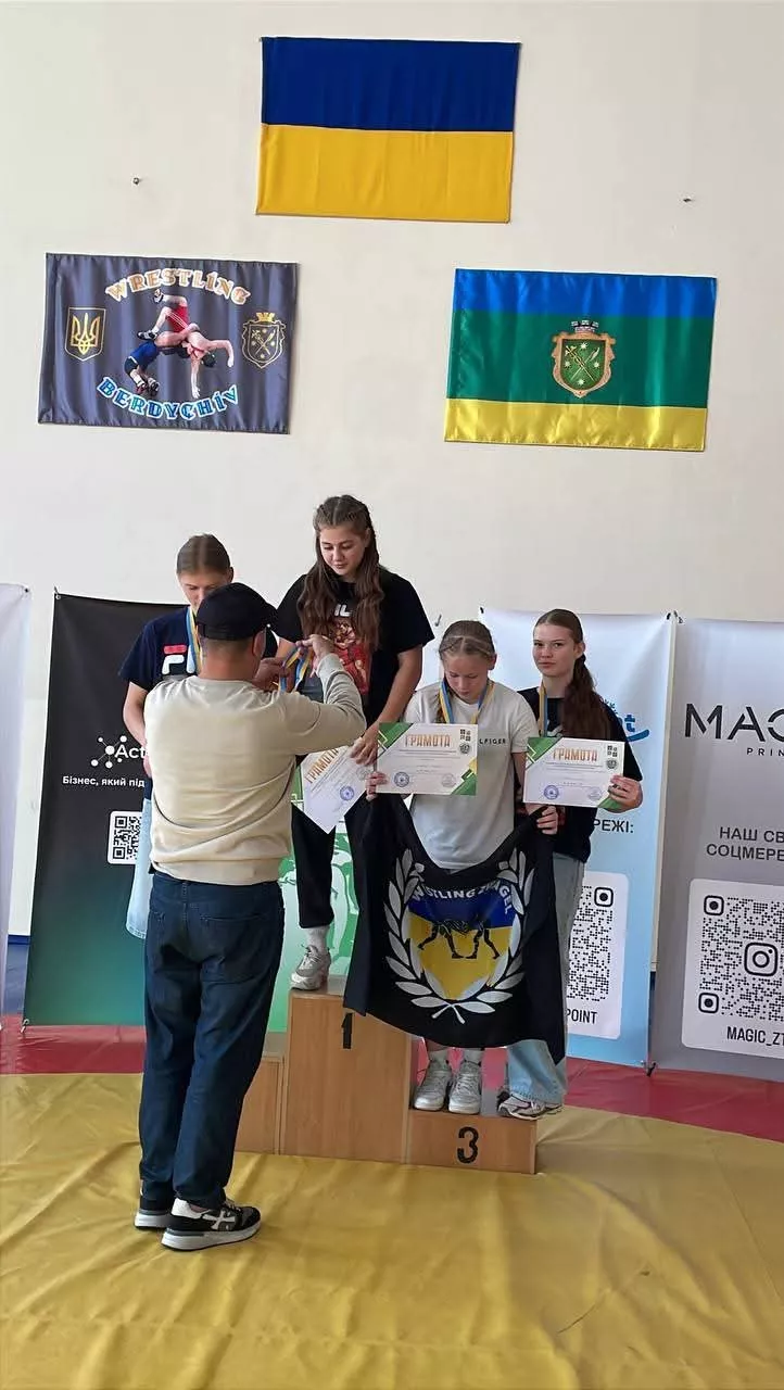 Малинські борці здобули три медалі на Всеукраїнському турнірі