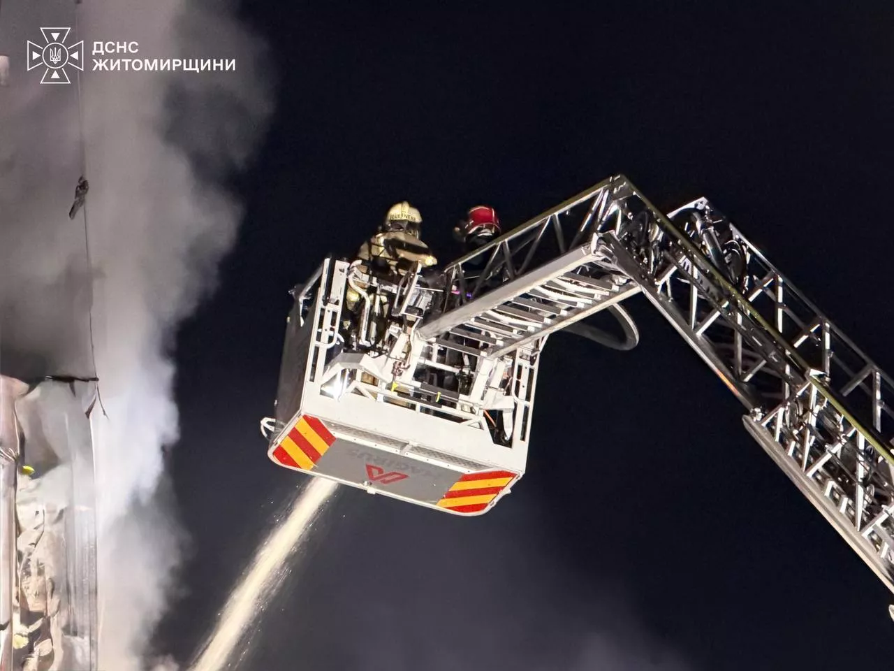 Вночі ворог атакував підприємство харчової промисловості у Житомирській громаді
