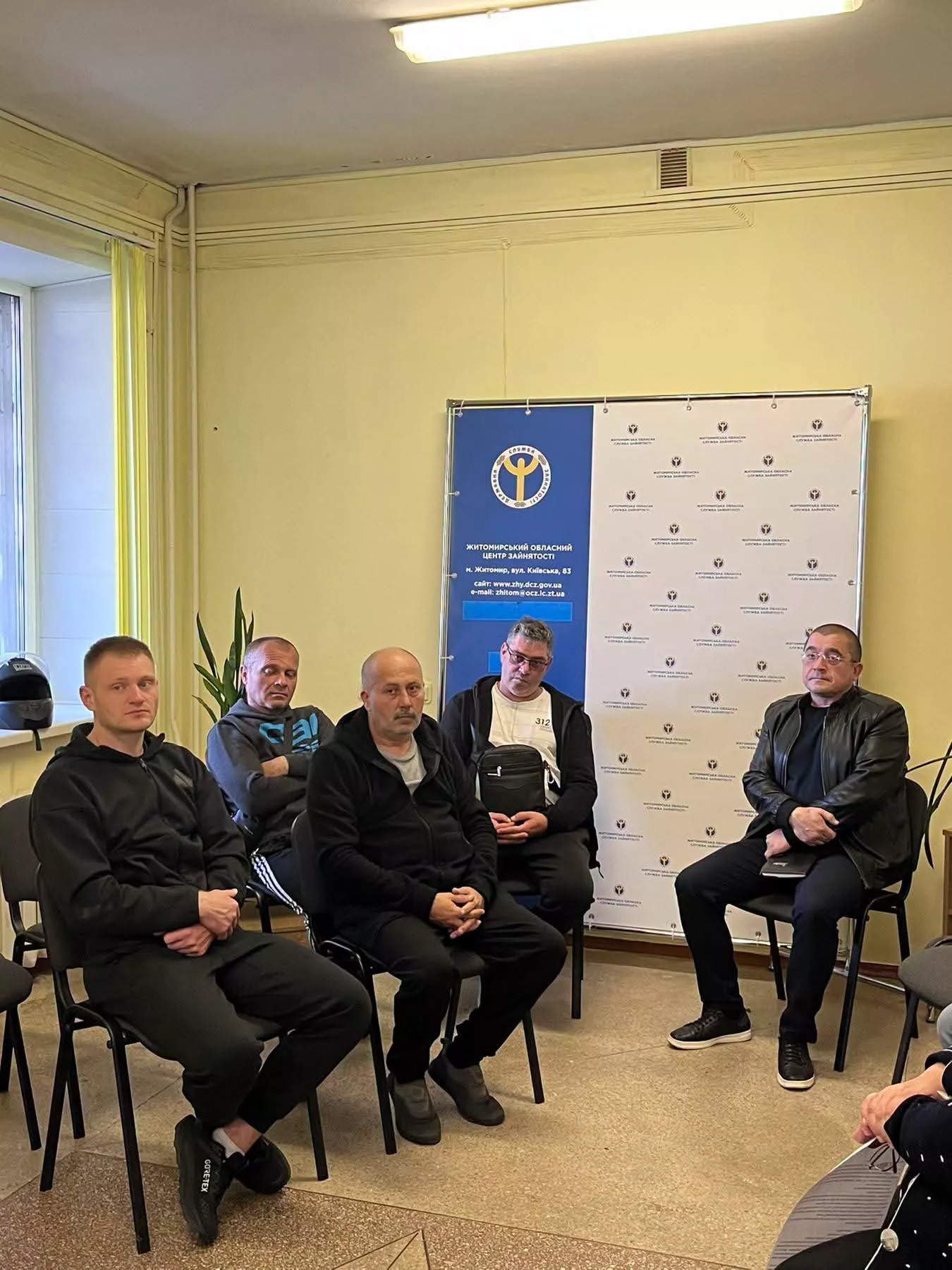 У Малині ветеранам запропонували роботу та розповіли про підтримку