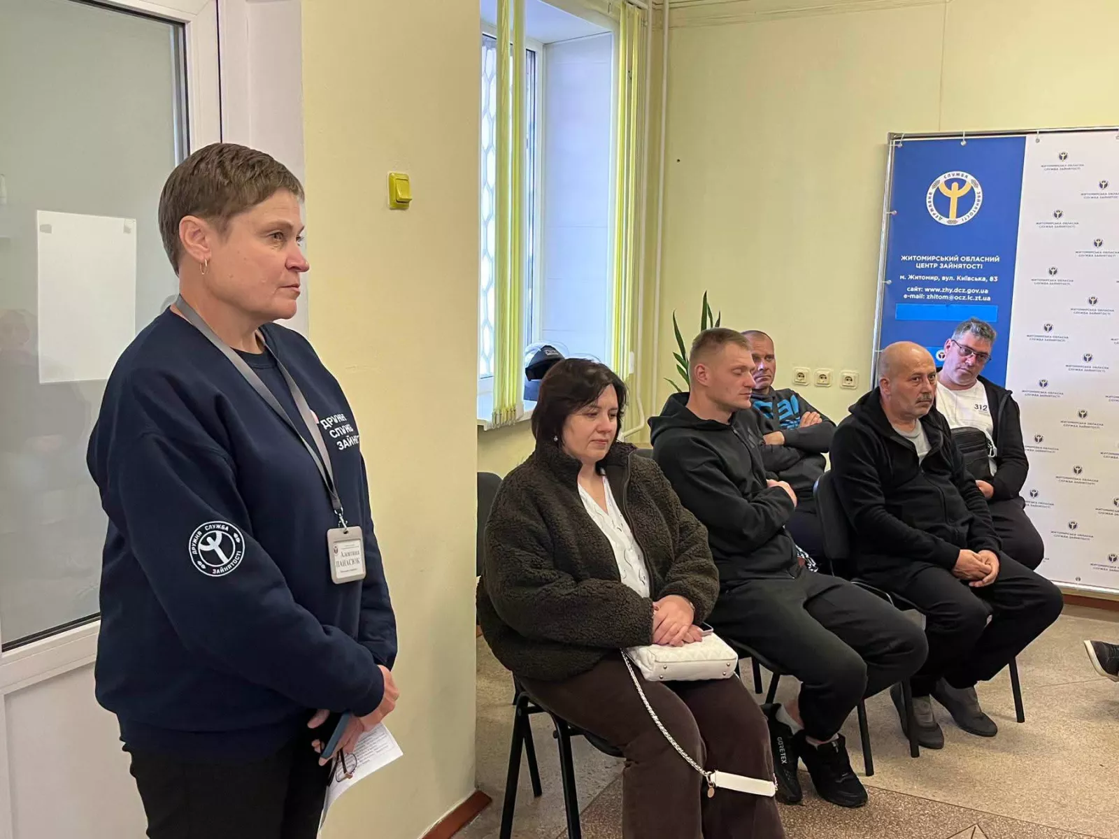 У Малині ветеранам запропонували роботу та розповіли про підтримку