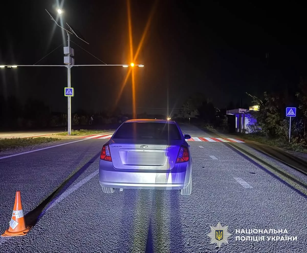 В Житомирському районі Chevrolet збив 52-річну жінку