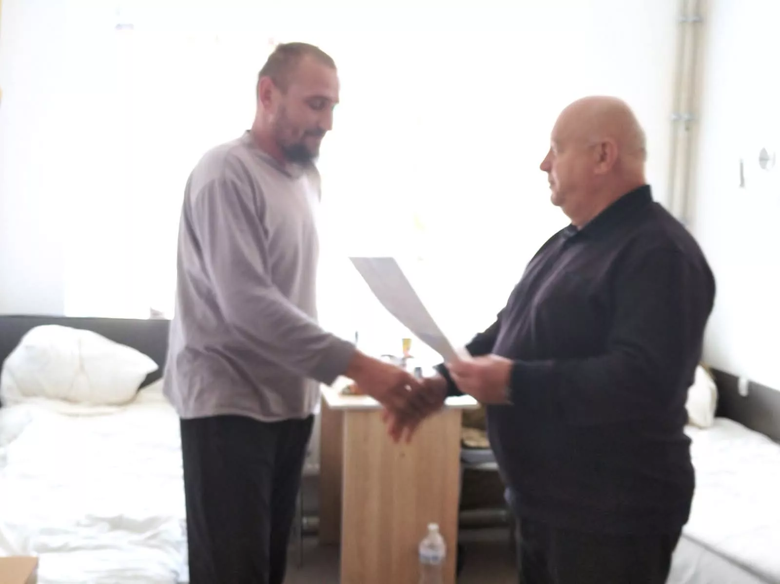 Мер Овруча відвідав військових, які лікуються у міській лікарні