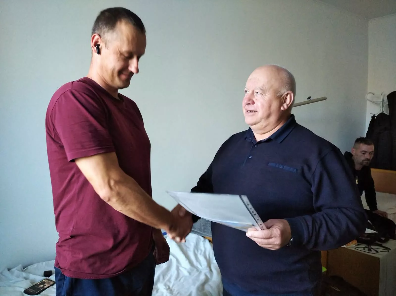 Мер Овруча відвідав військових, які лікуються у міській лікарні