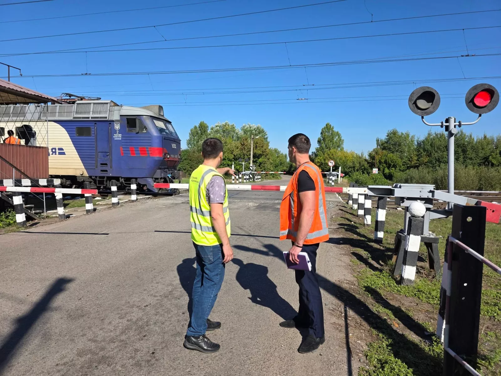 На Житомирщині перевіряють залізничні переїзди на державних дорогах