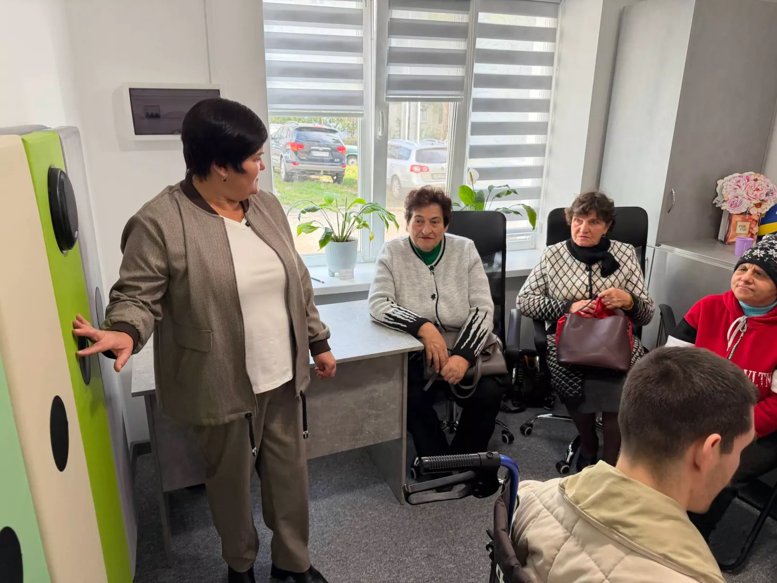 У Коростишеві відкрили «Простір турботи» для людей старшого віку та людей з інвалідністю
