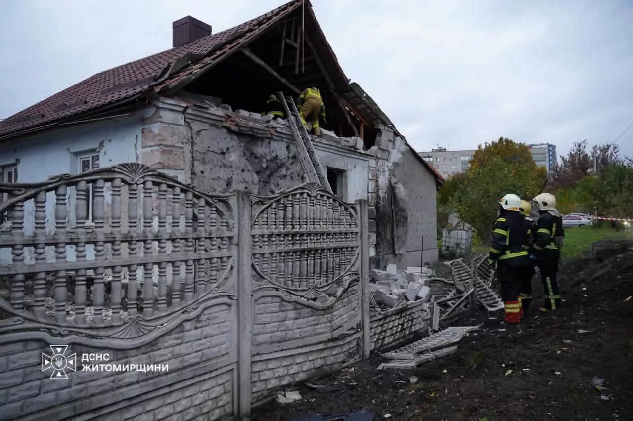 Наслідки атаки 22 жовтня у Житомирі: комісія обстежила пошкоджені будинки та сформувала 39 актів