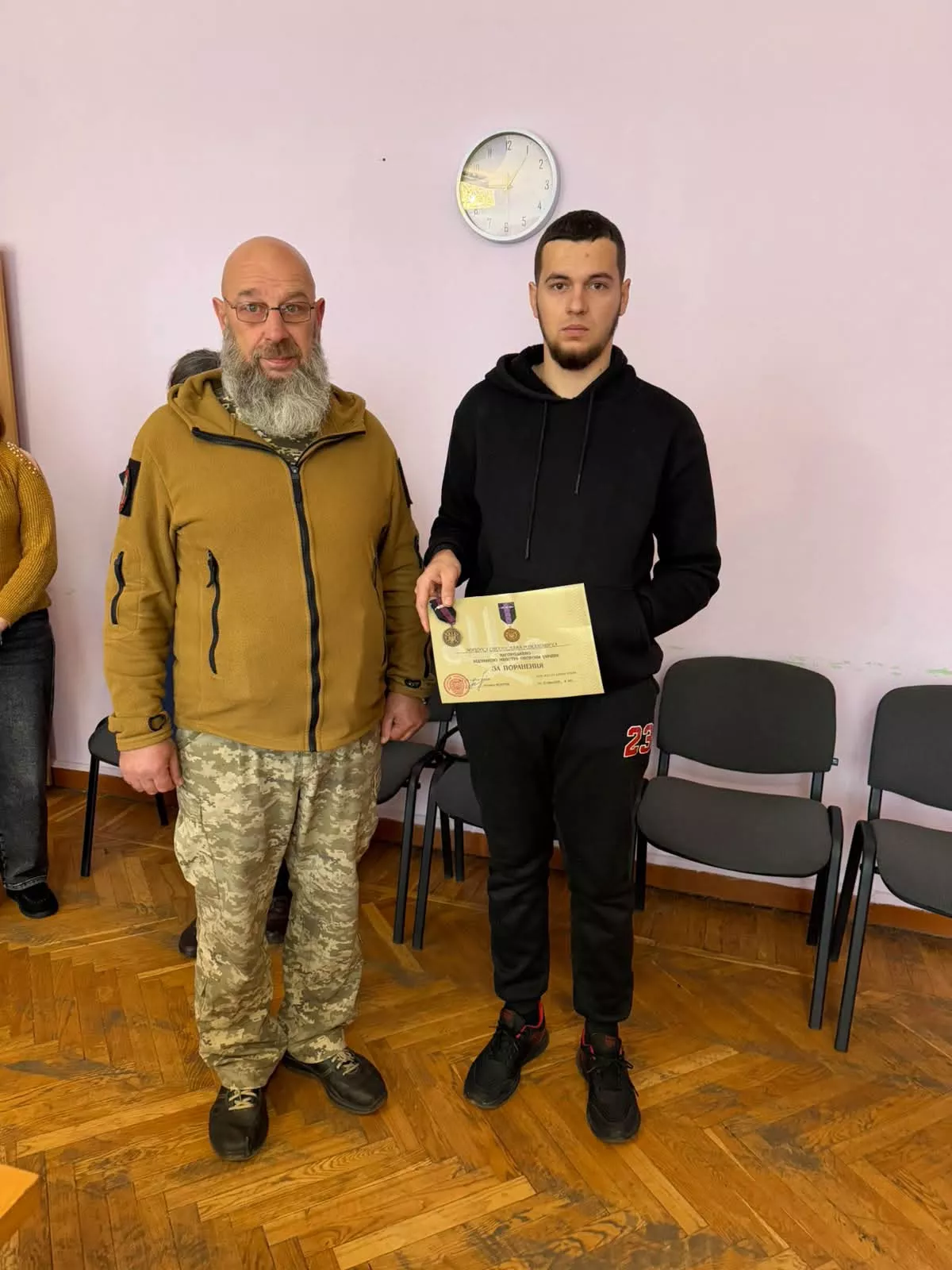 За мужність і пролиту кров: у Народицькій громаді відзначили двох героїв