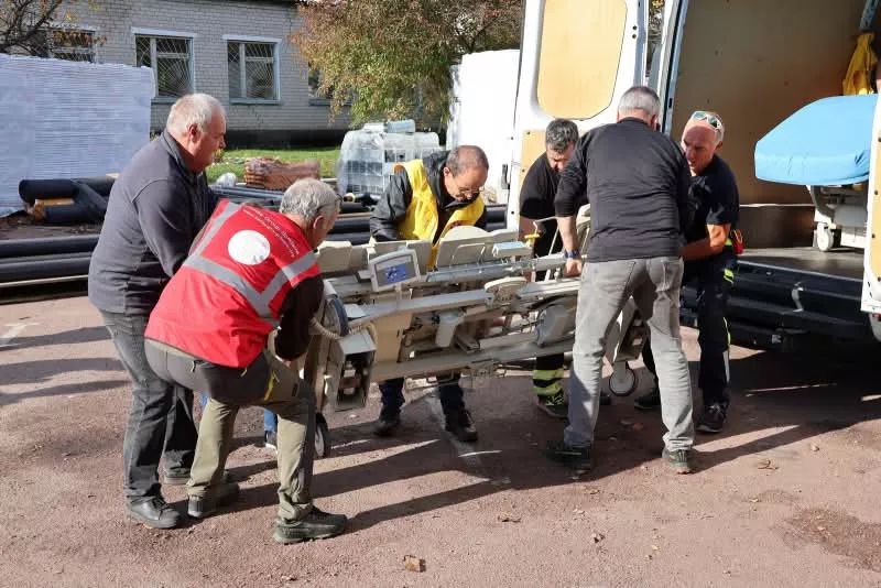 Овруцька міська лікарня отримала гуманітарну допомогу зі Швейцарії