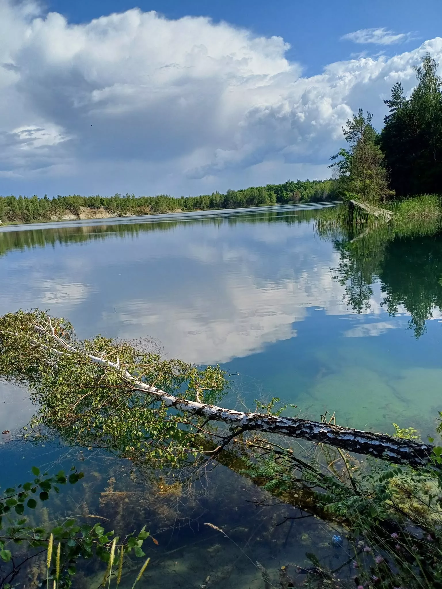 Бірюзова вода і скелі: затоплені кар'єри Житомирщини, куди варто поїхати на вихідні