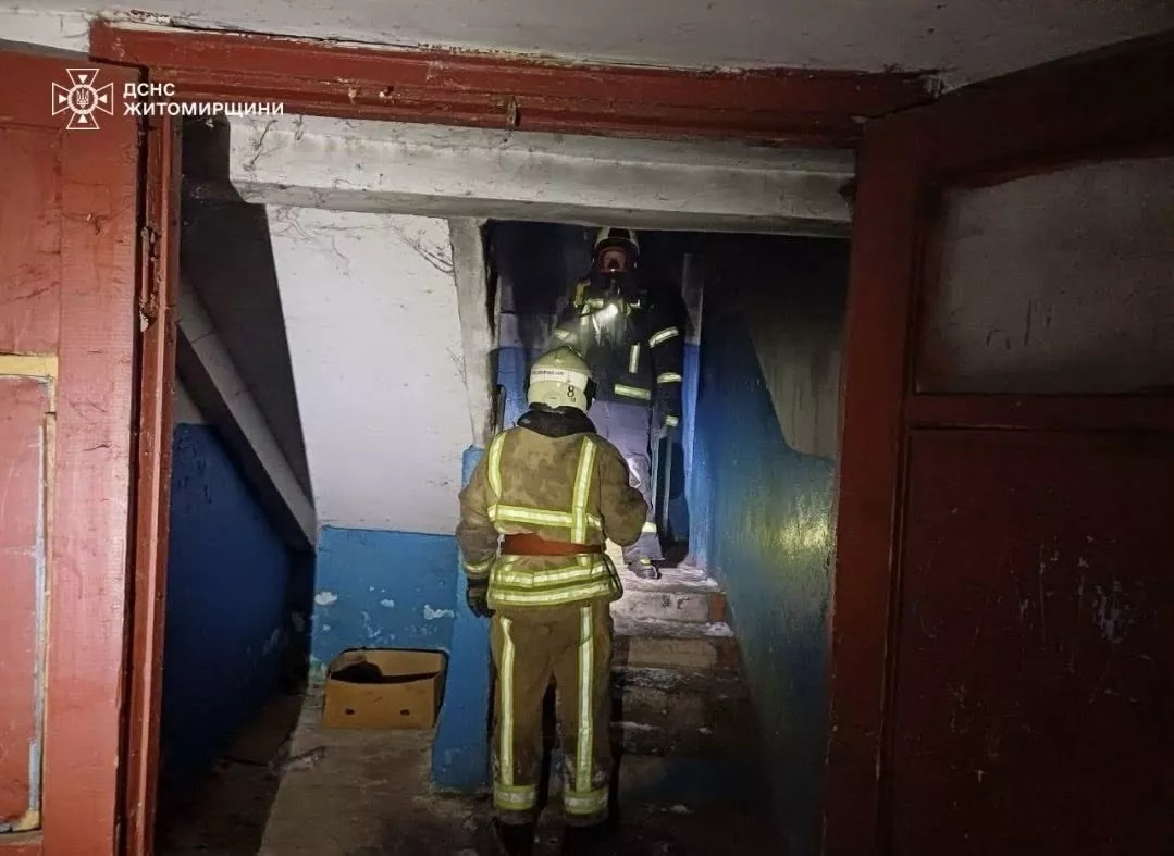 У Коростенському районі під час пожежі загинув чоловік