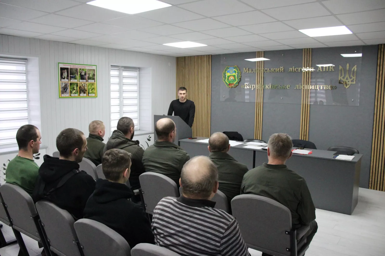 У Малинському лісгоспі провели навчання з охорони праці