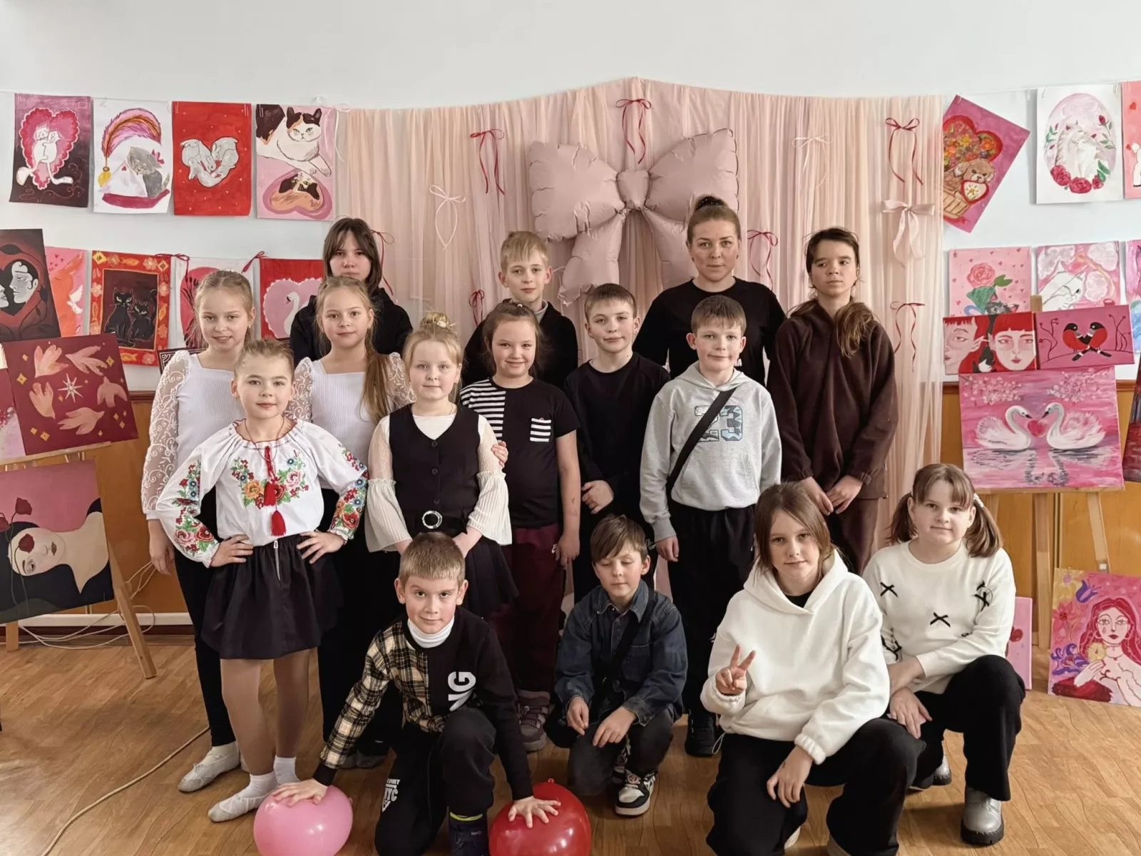 У Малинській дитячій школі мистецтв відбулося свято до Дня святого Валентина