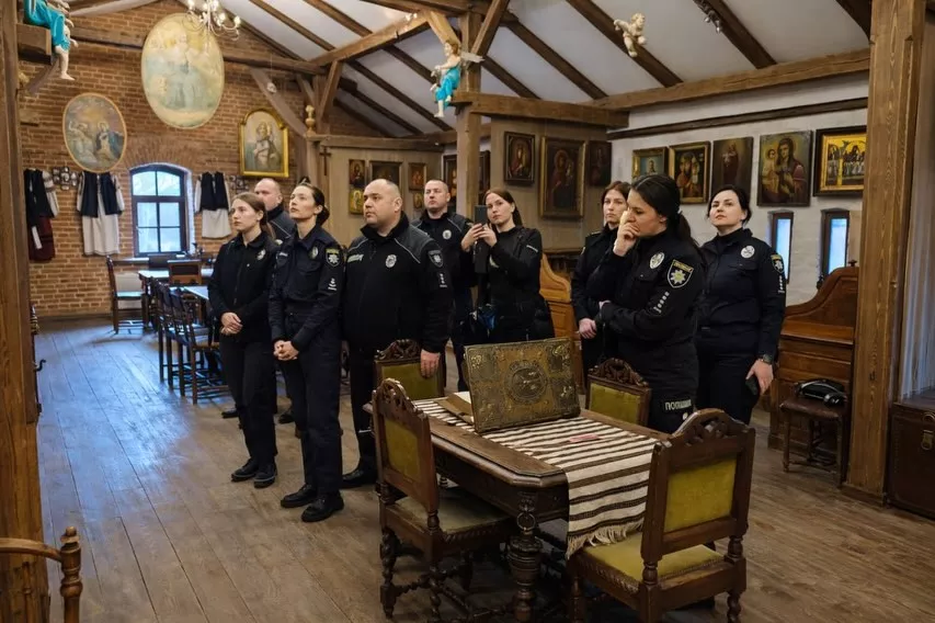 Замок-музей «Радомисль» приймав гостей з Головного управління Нацполіції Житомирщини