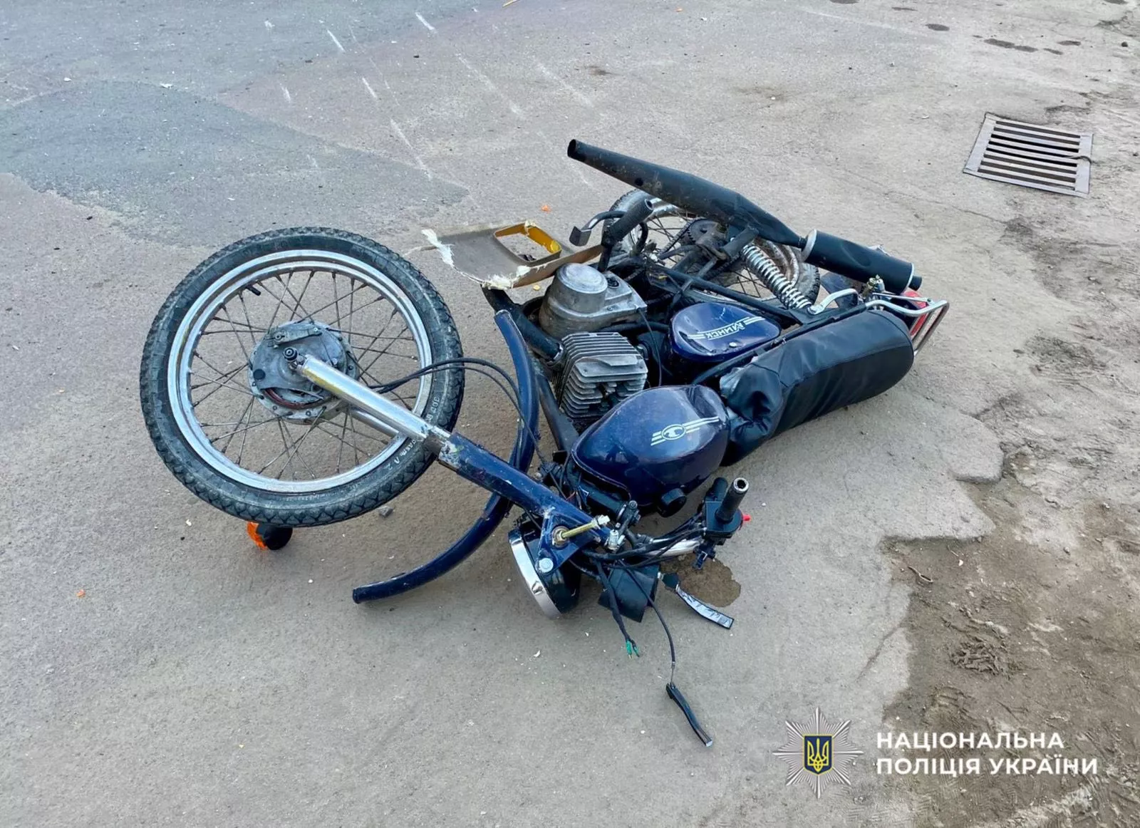 У Житомирі 15-річний мотоцикліст потрапив у ДТП з автобусом