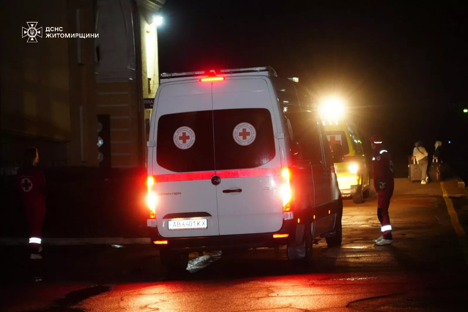 Із прифронтового сходу до Бердичева прибув евакуаційний потяг з маломобільними людьми