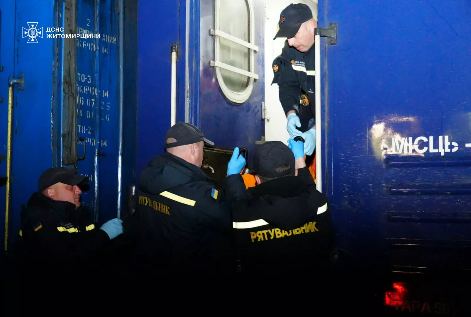 Із прифронтового сходу до Бердичева прибув евакуаційний потяг з маломобільними людьми