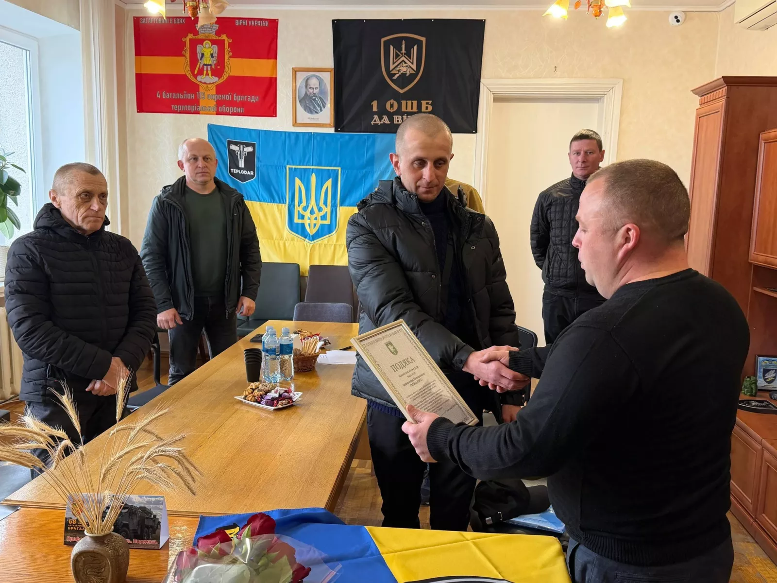 У Малинській громаді зустріли звільненого з полону Захисника Олександра Гаєвського