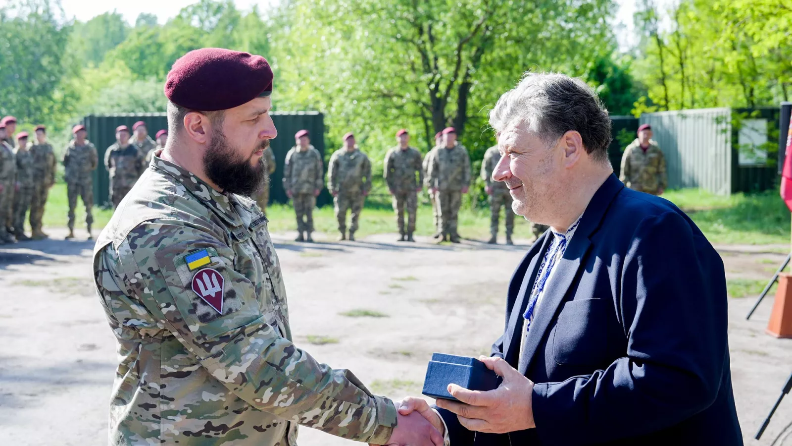 Віталій Бунечко взяв участь у відзначенні 11-річчя 199-го навчального центру ДШВ ЗСУ