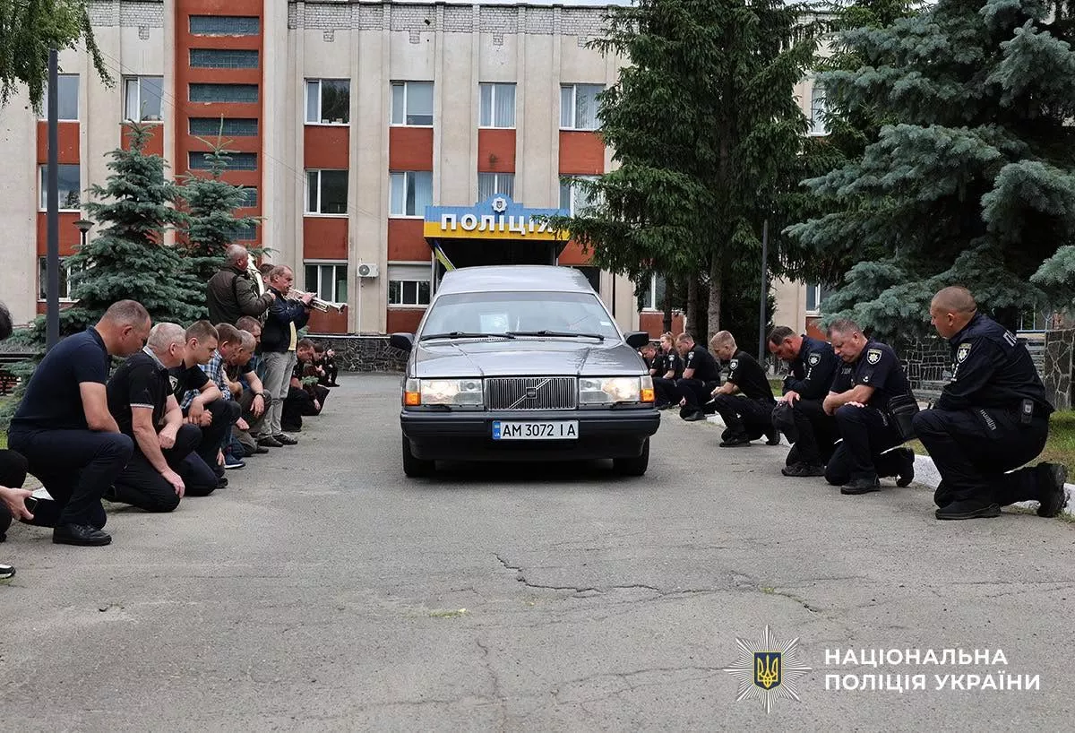 Малинська громада попрощалася із загиблим Захисником майором Юрієм Гульком