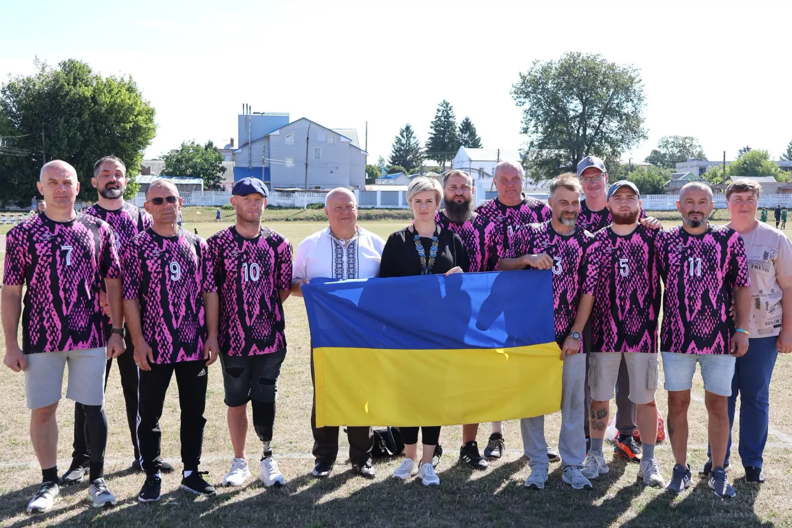В Овручі відбулися перші ветеранські змагання та футбольний турнір до Дня Незалежності