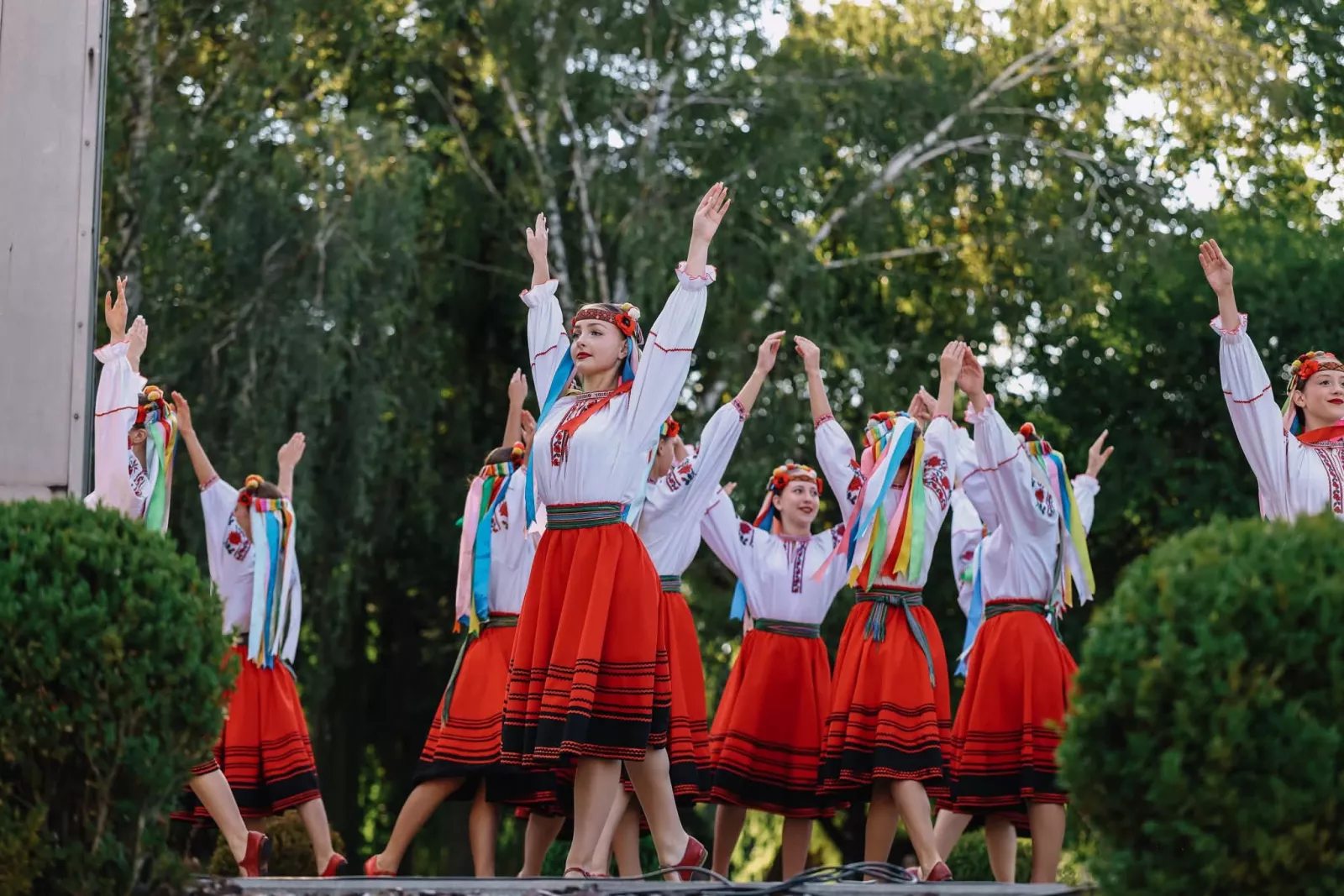 Поліцейські Рівненщини долучилися до святкування Дня Державного Прапора України