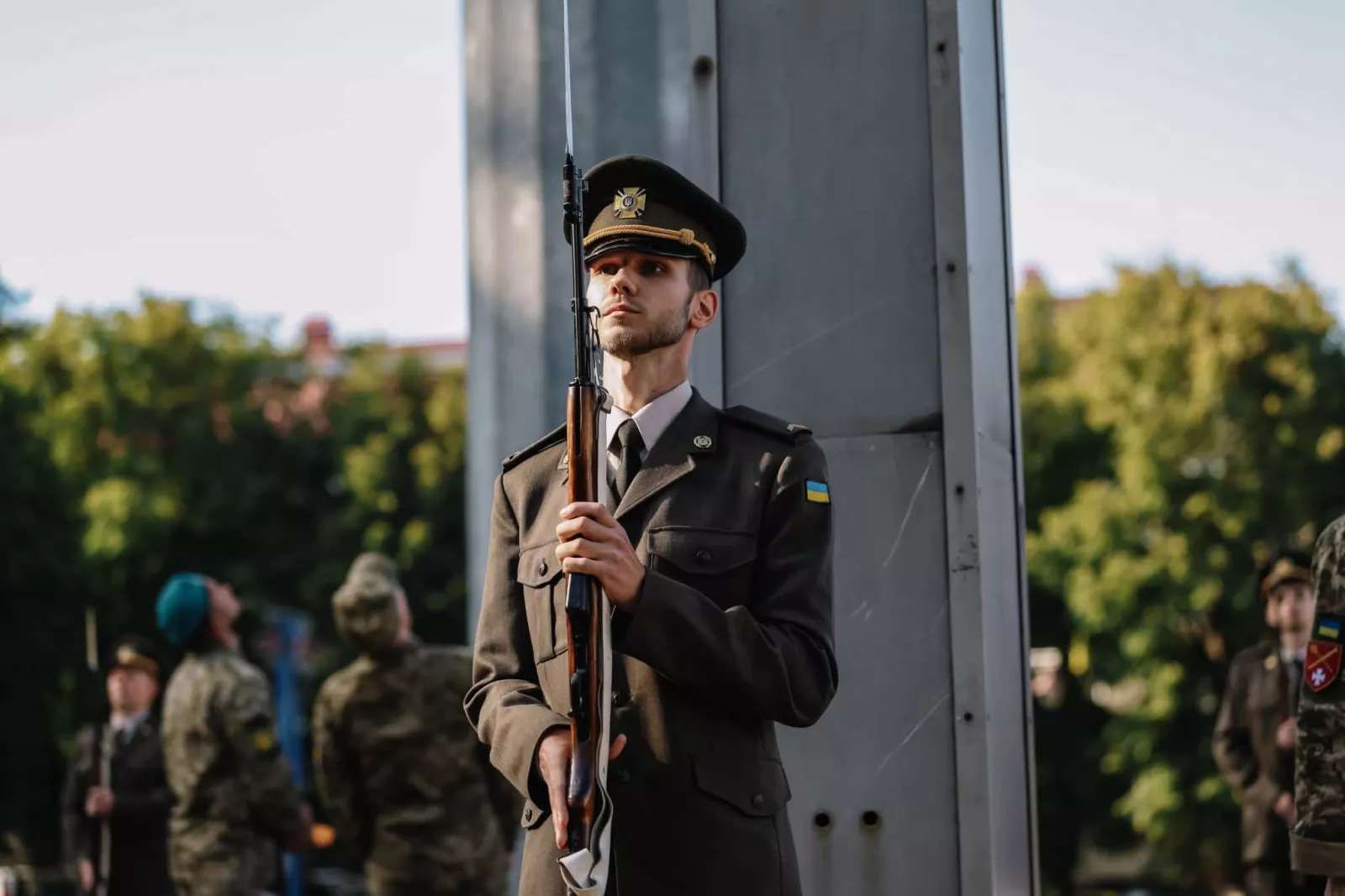 Поліцейські Рівненщини долучилися до святкування Дня Державного Прапора України