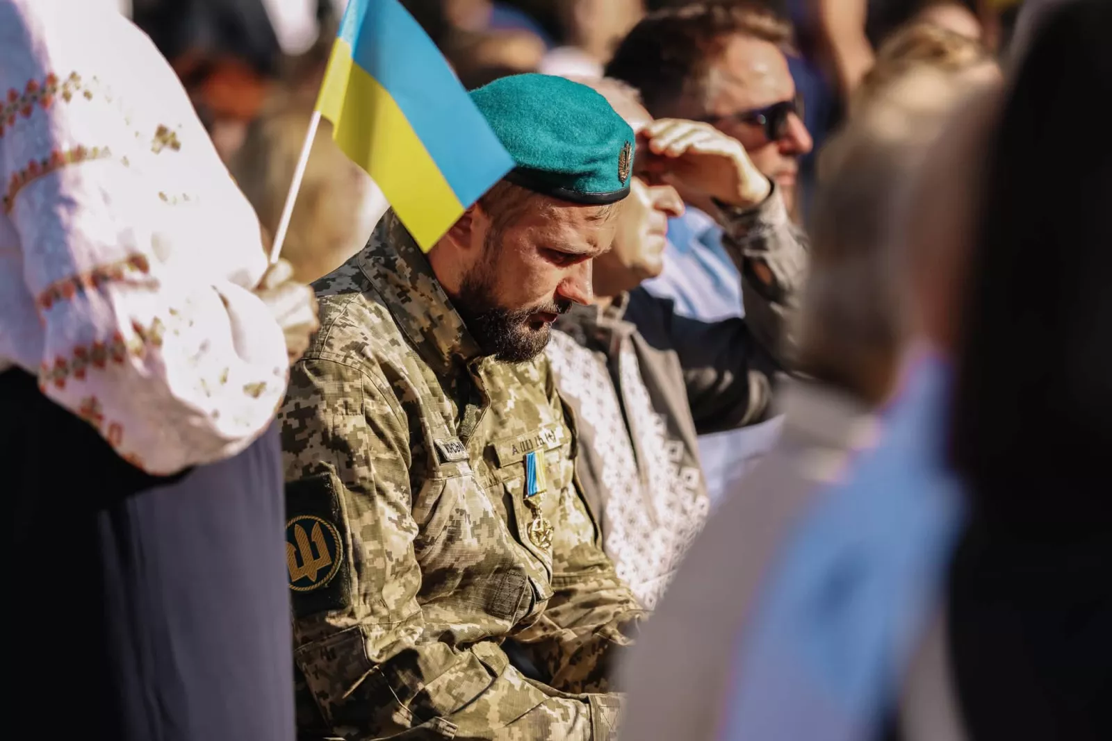 Поліцейські Рівненщини долучилися до святкування Дня Державного Прапора України