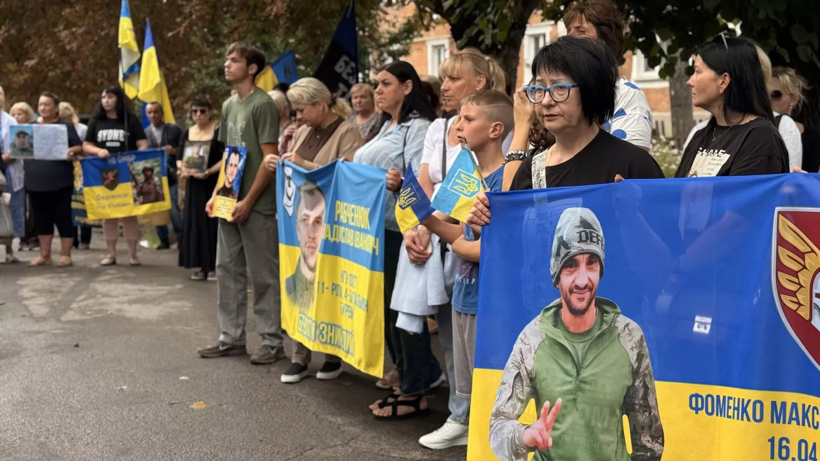 У Коростишеві провели акцію на підтримку полонених і зниклих безвісти Захисників